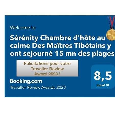 Serenity Chambre D'Hote Au Calme Des Maitres Tibetains Y Ont Sejourne 15 Mn Des Plages Apartment Mougins Exterior foto